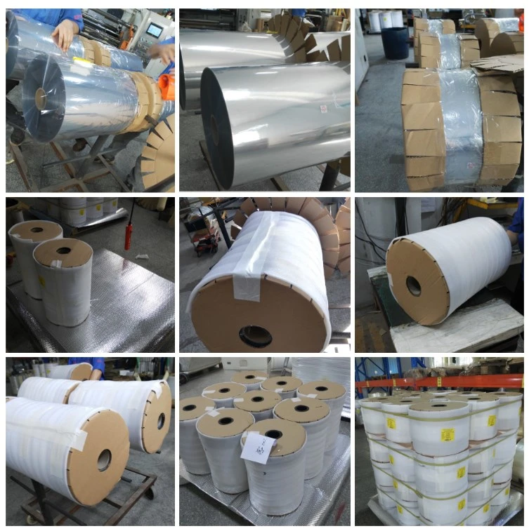 High Quality & Crystal Clear Plain/Colored PVC Pet POF Heat Shrink Film for Label Use